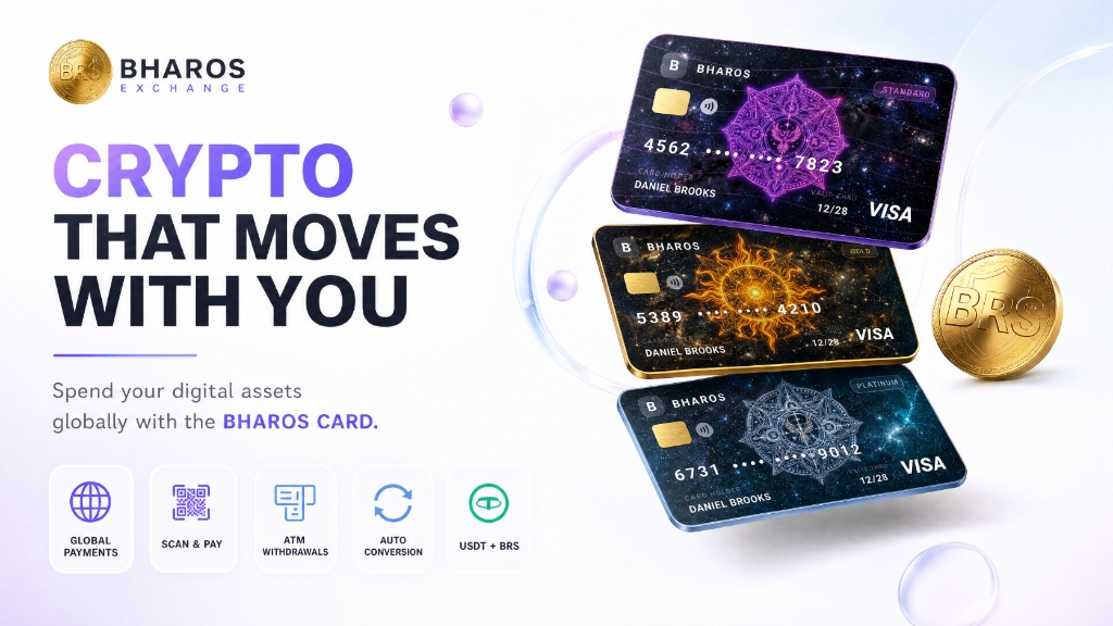Bharos Crypto ATM Card